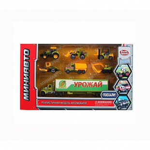 Набор автомобилей Play Smart Миниавто Сельхозтехника