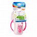 Поильник Canpol babies CUTE ANIMALS с ручками и силиконовым носиком 6м+ 320мл (56/512_pin) pink