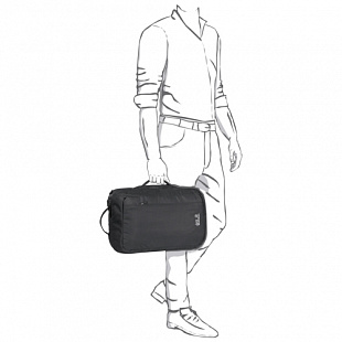 Городской рюкзак Jack Wolfskin Brooklyn 26 black 2008051-6000