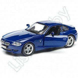 Коллекционная машина Bburago 1:32 BMW Z4 M Coupe (18-43007) blue