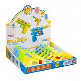 Набор мини-пистолетиков Shenzhen Toys со светом и звуком 6668 (12 шт)