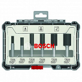 Набор пазовых фрез Bosch 8 мм 6 шт 2607017466