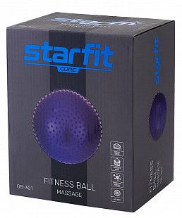 Фитбол массажный Starfit GB-301 75 см антивзрыв grey