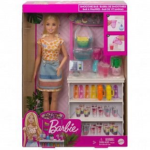 Игровой набор Barbie Смузи-бар GRN75