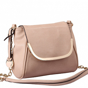 Женская сумка Pola 4286 beige/pink