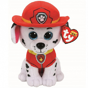 Игрушка мягконабивная TY Щенок Marshal серии Paw Patrol 15 см 41211