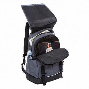 Городской рюкзак GRIZZLY RU-810-1 /1 grey/black