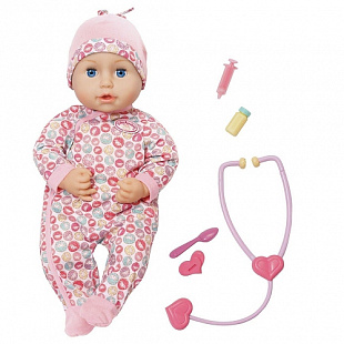 Кукла Zapf Creation Baby Annabell Милли чувствует себя лучше 701294