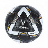 Мяч футбольный Jogel Trinity №5 black/white