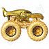 Машинка Hot Wheels Монстер Трак Mega Wrex (HWR70)