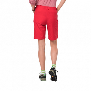 Шорты женские Jack Wolfskin Activate Track Shorts Women tulip red