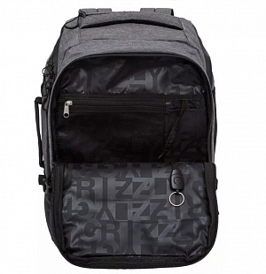 Рюкзак GRIZZLY RQ-019-2 black/grey