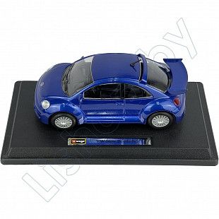 Машинка Bburago 1:24 VW New Beetle RSI (18-22125) blue