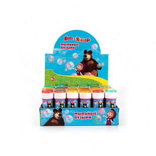 Мыльные пузыри Simbat Toys Играем Вместе Маша и Медведь 01010 