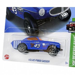 Машинка Hot Wheels Базовой коллекции Volvo P1800 Gasser 153/250 (5785 HTB92) mainline 2024