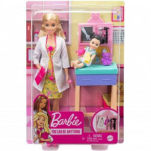 Набор игровой Barbie Любимая профессия Педиатр (DHB63 GTN51)