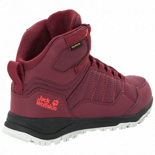 Ботинки женские Jack Wolfskin Maze Texapore Mid W burgundy / phantom