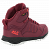 Ботинки женские Jack Wolfskin Maze Texapore Mid W burgundy / phantom