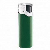 Зажигалка пьезо многоразовая U-80 HC5 green