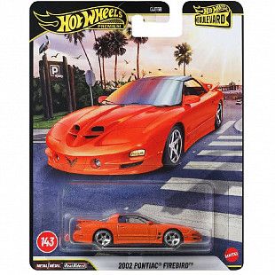 Машинка Hot Wheels Premium 2002 Pontiac Firebird (GJT68 JHW17)