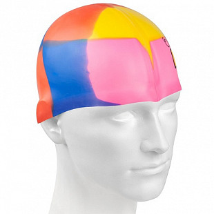 Шапочка для бассейна (плавания) детская Mad Wave Multy Junior yellow