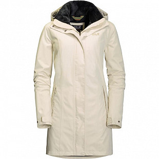 Пальто женское Jack Wolfskin Madison Avenue Coat grey