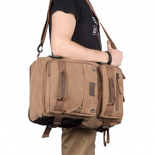 Рюкзак-трансформер Polar 0567 brown