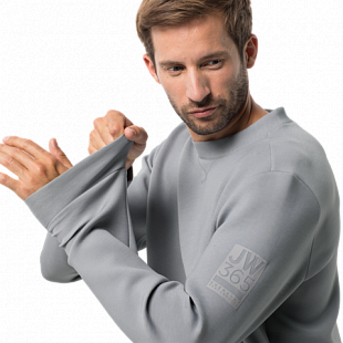 Пуловер мужский Jack Wolfskin 365 Spacer M slate grey