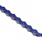 Цепь KMC z410 1 скорость 1/2"x1/8"x92 blue ZTB12331