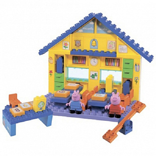 Конструктор BIG toys Peppa Pig Школа (800057075)