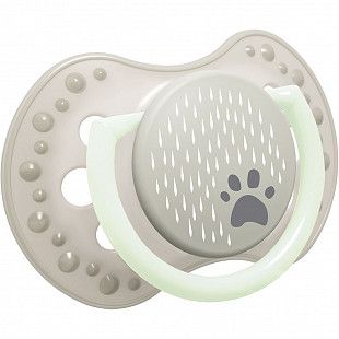 Пустышка силиконовая 0-3 мес. симметричной формы, динамическая LOVI Buddy Bear (22/863_new) 2 шт.