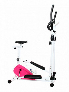 Эллиптический тренажер USA Style SS-7888D pink