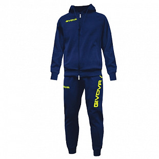 Спортивный костюм для мужчин Givova King blue/yellow LF21