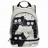 Рюкзак школьный GRIZZLY RG-068-1 /3 grey