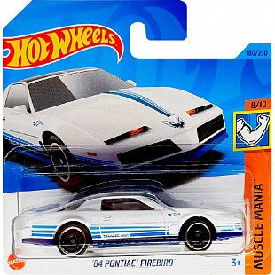 Машинка Hot Wheels Базовой коллекции '84 Pontiac Firebird 180/250 (5785 HKK92) mainline 2023