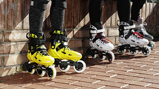 Роликовые коньки раздвижные Powerslide Phuzion Universe 940614 yellow