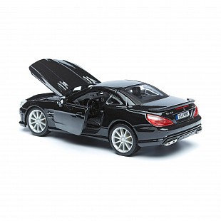 Коллекционная машина Bburago 1:24 Mercedes-Benz Sl 65 Amg Hardtop (18-21066) black