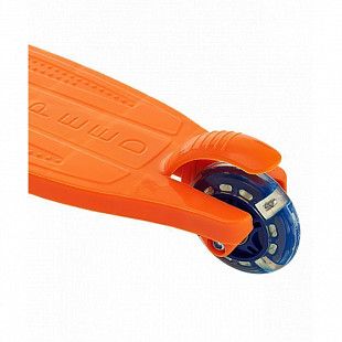 Самокат 3-х колесный Ridex Loop 120/70 мм orange/blue