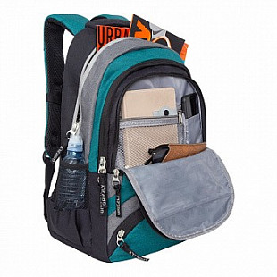 Городской рюкзак GRIZZLY RU-035-2 /3 turquoise