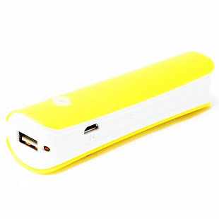 Power Bank Cetus 2600 мАч CM6080426 Black/Yellow