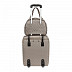 Чемодан малый Polar П7090 grey