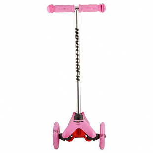 Самокат-кикборд Novatrack Disco-kids Pink 120DISCOKIDS.PN6