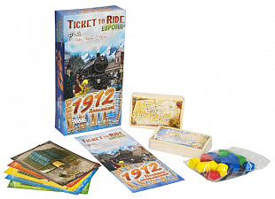 Настольная игра Hobby World Ticket to Ride. Европа: 1912 1626