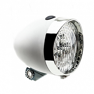 Велофонарь передний HW 160302 white