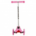 Самокат-кикборд Novatrack Disco-kids Pink 120DISCOKIDS.PN6
