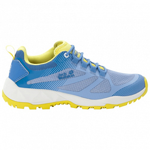 Кроссовки женские Jack Wolfskin Fast Striker Low W light blue / lemon