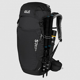 Туристический рюкзак Jack Wolfskin Crosstrail 22л 2009561-6000 black