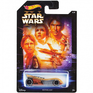 Машинка Hot Wheels Звездные войны Motoblade 4/8 (CJY04)