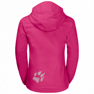 Куртка детская Jack Wolfskin Pine Creek Jacket pink peony