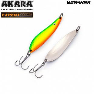 Блесна колеблющаяся Akara Expert Удачная 80 мм 5/SIL BL-UD80-18-5/SIL